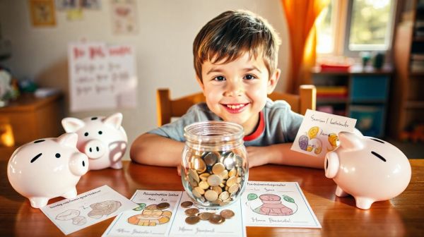 Top tirelires ludiques pour inciter les enfants à économiser